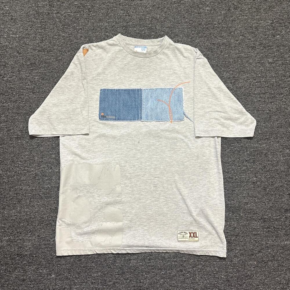 Vintage storm mechanism grey t shirt